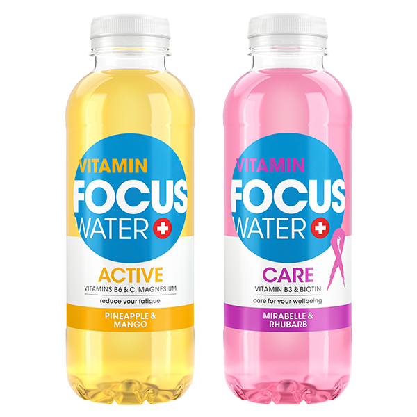 2x Focuswater 5dl